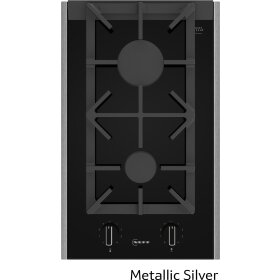 Neff N23YS29S0, N 90, Domino hob, gas, 30 cm, glass ceramic, black