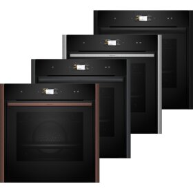 Neff B69VS7KY0, N 90, built-in oven with steam support,...