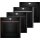 Neff JUBSH1VC2D, oven set, built-in, B69VS7KY0 + V68YYX4C0 + Z9060DY0 + Z9801TWDY0 + Z9802PFDY0, built-in oven with steam support, induction hob with extractor hood, side pilasters and handle, side pilasters, magnetic knob
