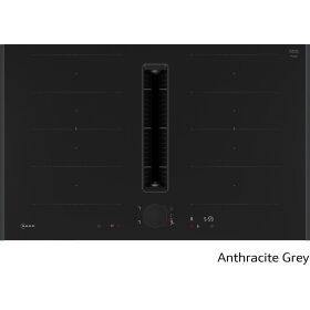 Neff V68YYX4C0, N 90, induction hob with extractor hood, 80 cm, Flex Design