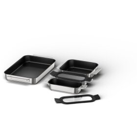 Bosch hez9ff040, cookware set, stainless steel