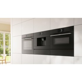 Bosch CTL7181B0, Serie 8, Einbau-Kaffeevollautomat, Schwarz
