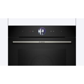 Bosch HSG7361B1, Serie 8, Einbau-Dampfbackofen, 60 x 60...