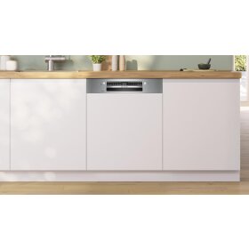 Bosch smi4eas23e, series 4, semi-integrated dishwasher,...