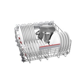Bosch SMI6ZCS16E, Serie 6, Teilintegrierter Geschirrspüler, 60 cm, Gebürsteter Stahl