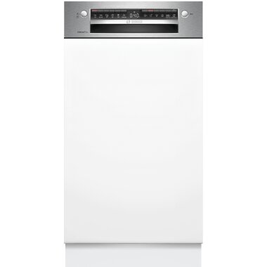 Bosch spi4hms49e, series 4, semi-integrated dishwasher, 45 cm, stainless steel