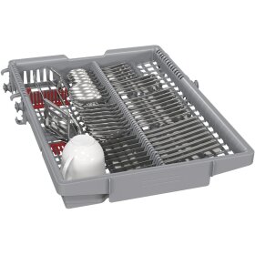Bosch SPI4HMS49E, Series 4, semi-integrated dishwasher, 45 cm, stainless steel
