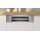 Bosch SPI4HMS49E, Series 4, semi-integrated dishwasher, 45 cm, stainless steel