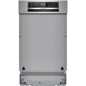 Bosch SPI6ZMS29E, Series 6, semi-integrated dishwasher, 45 cm, stainless steel