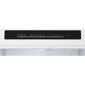 Bosch KGN392XCF, Series 4, freestanding fridge-freezer combination with bottom freezer area, 203 x 60 cm, black stainless steel