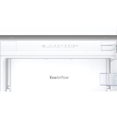 Bosch KIN86NFE0, Serie 2, Einbau-Kühl-Gefrier-Kombination mit Gefrierbereich unten, 177.2 x 54.1 cm, Flachscharnier
