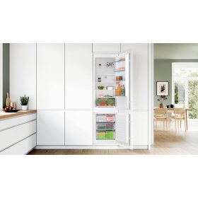 Bosch KIN96NSE0, Series 2, built-in fridge-freezer combination with bottom freezer area, 193.5 x 54.1 cm, drag hinge