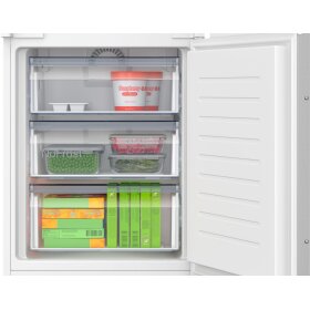 Bosch KIN96NSE0, Series 2, built-in fridge-freezer combination with bottom freezer area, 193.5 x 54.1 cm, drag hinge