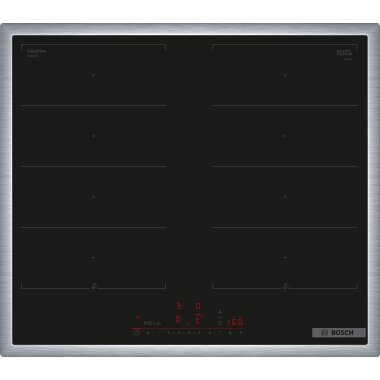 Bosch PXX645HC1E, Series 6, induction hob, 60 cm, black,...