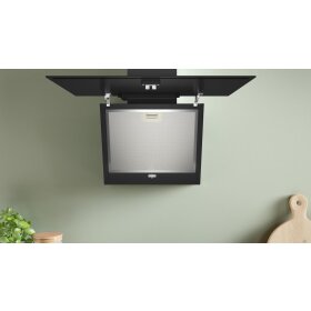 Bosch dwk65dk60, series 2, wall oven, 60 cm, clear glass black printed