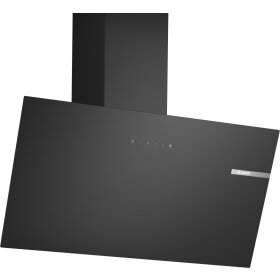Bosch DWK85DK60, Serie 2, Wandesse, 80 cm, Klarglas schwarz bedruckt