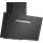 Bosch DWK87FN60, Serie 4, Wandesse, 80 cm, Klarglas schwarz bedruckt, Schwarz