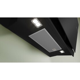 Bosch DWK91LT60, Series 8, wall mount, 90 cm, clear glass printed black