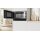 Bosch BEL7321B1, Serie 8, Einbau-Mikrowelle mit Grill, Schwarz