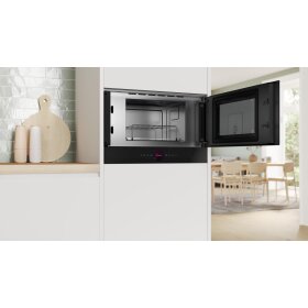 Bosch BER7321B1, Series 8, built-in microwave, black