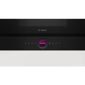 Bosch ber7321b1, Series 8, Built-in Microwave, Black