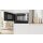 Bosch BFL7221B1, Series 8, built-in microwave, black