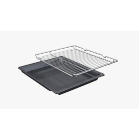 Bosch CMG7761B1, Serie 8, Einbau-Kompaktbackofen mit Mikrowellenfunktion, 60 x 45 cm, Schwarz