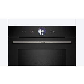 Bosch HMG776NB1, Series 8, built-in oven with microwave function, 60 x 60 cm, black