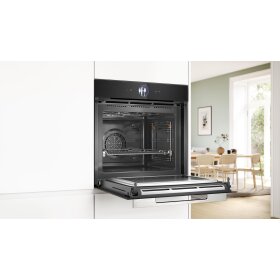 Bosch HMG776NB1, Serie 8, Einbau-Backofen mit Mikrowellenfunktion, 60 x 60 cm, Schwarz