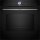 Bosch hmg776nb1, Series 8, built-in oven with microwave function, 60 x 60 cm, Black