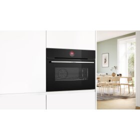 Bosch CBG7341B1, Serie 8, Einbau-Kompaktbackofen, 60 x 45 cm, Schwarz