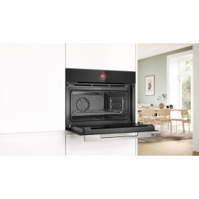 Bosch CBG7341B1, Serie 8, Einbau-Kompaktbackofen, 60 x 45 cm, Schwarz