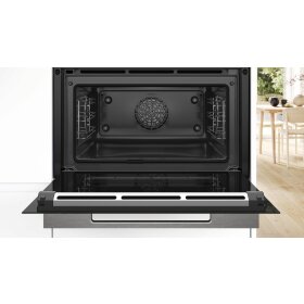 Bosch CBG7741B1, Serie 8, Einbau-Kompaktbackofen, 60 x 45 cm, Schwarz