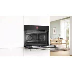 Bosch CBG7741B1, Serie 8, Einbau-Kompaktbackofen, 60 x 45 cm, Schwarz