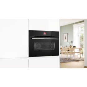 Bosch CBG7741B1, Serie 8, Einbau-Kompaktbackofen, 60 x 45 cm, Schwarz