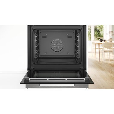 Bosch hbg7363b1, series 8, built-in oven, 60 x 60 cm, black