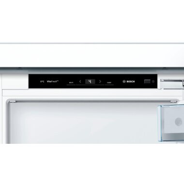 Bosch KIF82PFE0, Serie 8, Einbau-Kühlschrank mit Gefrierfach, 177.5 x 56 cm, Flachscharnier