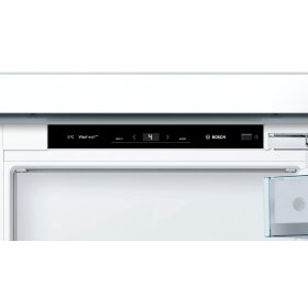 Bosch KIF82PFE0, Series 8, built-in refrigerator with freezer compartment, 177.5 x 56 cm, flat hinge