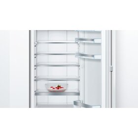 Bosch KIF82PFE0, Serie 8, Einbau-Kühlschrank mit Gefrierfach, 177.2 x 55.8 cm, Flachscharnier