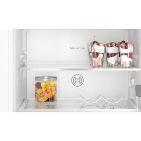 Bosch KIL22ADD1, Series 6, built-in refrigerator with freezer compartment, 88 x 56 cm, flat hinge with soft close