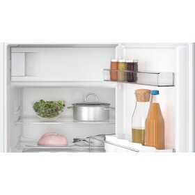 Bosch KUL22VFD0, Series 4, undercounter refrigerator with freezer compartment, 82 x 60 cm, flat hinge