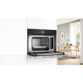 Bosch CDG714XB1, Series 8, steamer, 60 x 45 cm, black