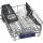 Siemens SR53HS74KE, iQ300, semi-integrated dishwasher, 45 cm, brushed steel