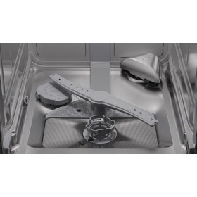 Siemens SR55ZS10ME, iQ500, semi-integrated dishwasher, 45 cm, brushed steel