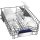 Siemens SR55ZS10ME, iQ500, semi-integrated dishwasher, 45 cm, brushed steel