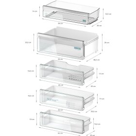 Siemens KB96NVFE0, iQ300, built-in fridge-freezer combination with bottom freezer area, 193.5 x 70.8 cm, flat hinge