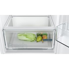 Siemens KI86NNFE0, iQ100, built-in fridge-freezer combination with bottom freezer area, 177.2 x 54.1 cm, flat hinge