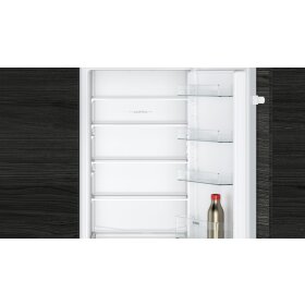 Siemens KI87VNSE0, iQ100, Einbau-Kühl-Gefrier-Kombination mit Gefrierbereich unten, 177.2 x 54.1 cm, Schleppscharnier