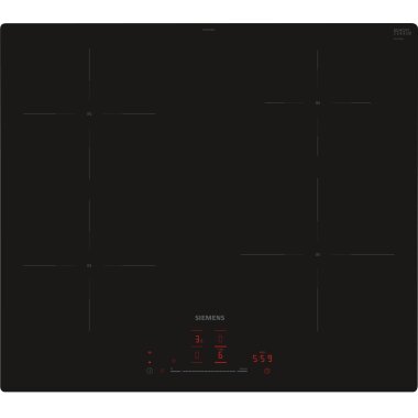 Siemens EH601HEB1E, iQ100, induction hob, 60 cm, black,...
