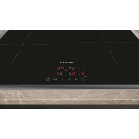 Siemens EH645BFB6E, iQ300, Induktionskochfeld, 60 cm, Mit Rahmen aufliegend